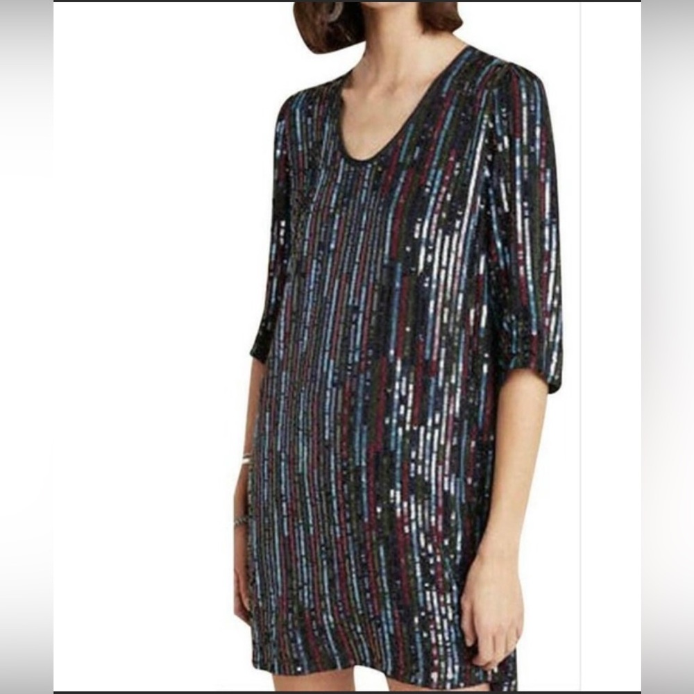 Velvet by Graham & Spencer sequin mini dress